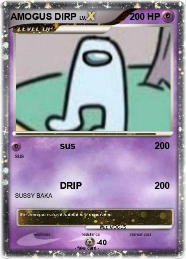 Pokemon AMOGUS DIRP