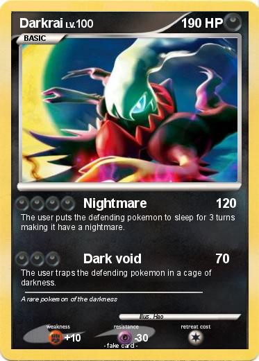 Pokemon Darkrai