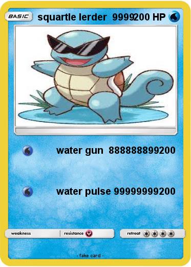 Pokemon squartle lerder  9999