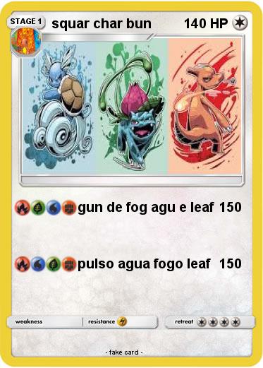 Pokemon squar char bun