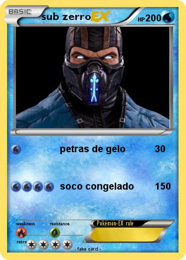 Pokemon sub zerro