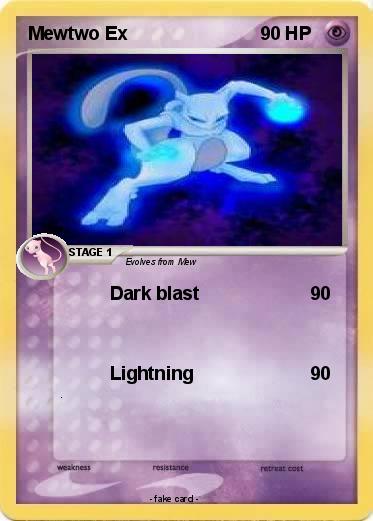 Pokemon Mewtwo Ex