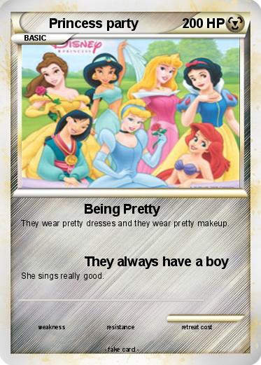 Pokemon Princess party
