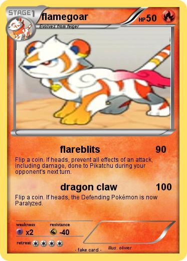 Pokemon flamegoar