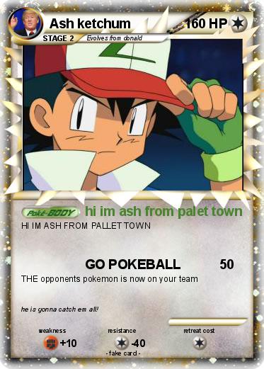 Pokemon Ash ketchum