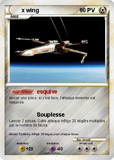 Pokemon x wing