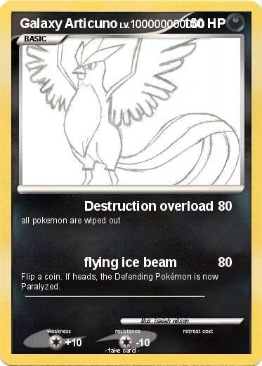 Pokemon Galaxy Articuno