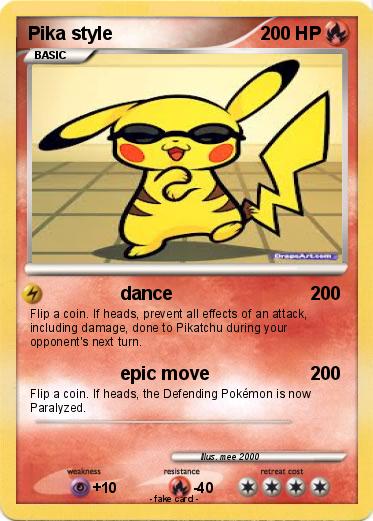 Pokemon Pika style