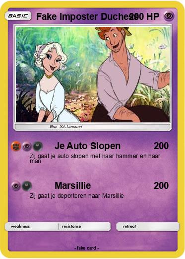 Pokemon Fake Imposter Duchess