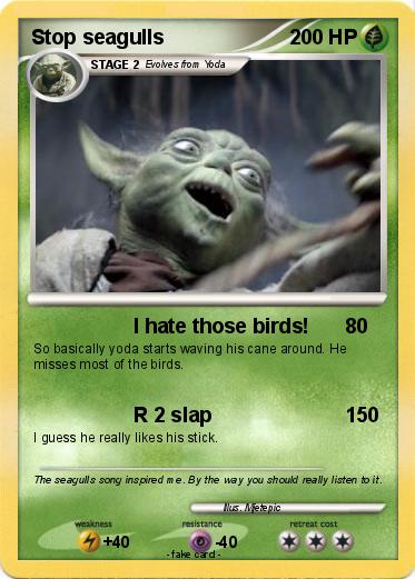 Pokemon Stop seagulls