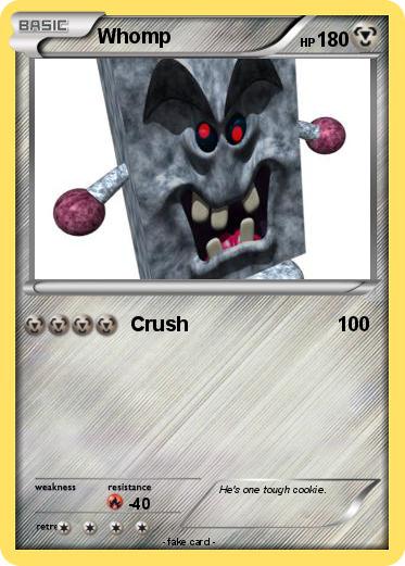 Pokemon Whomp