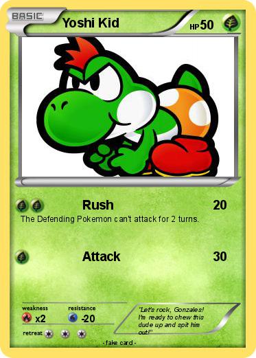 Pokemon Yoshi Kid
