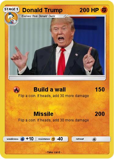 Pokemon Donald Trump