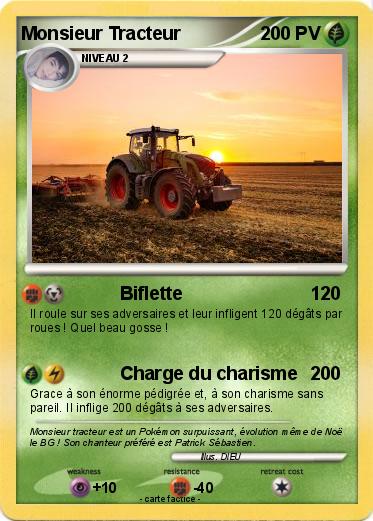 Pokemon Monsieur Tracteur