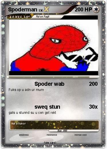 Pokemon Spoderman