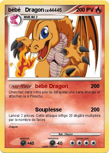 Pokemon bébé   Dragon