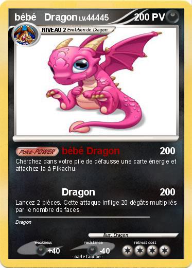 Pokemon bébé   Dragon