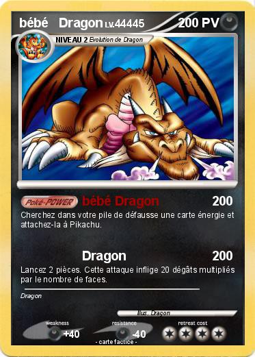 Pokemon bébé   Dragon