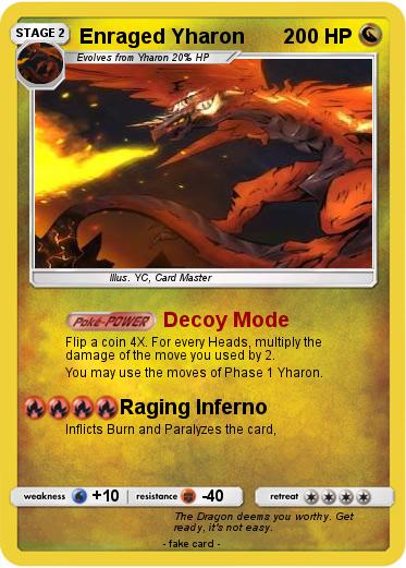 Pokemon Enraged Yharon