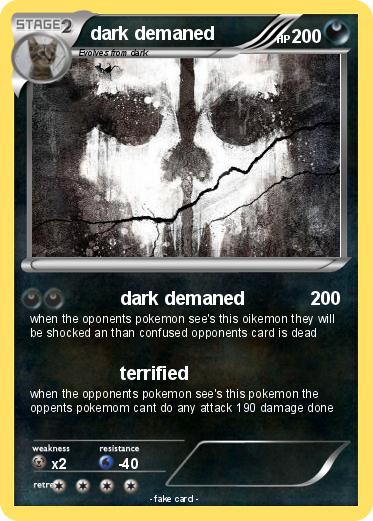 Pokemon dark demaned