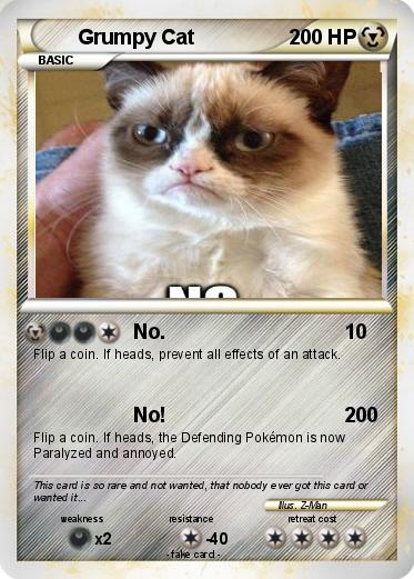 Pokemon Grumpy Cat