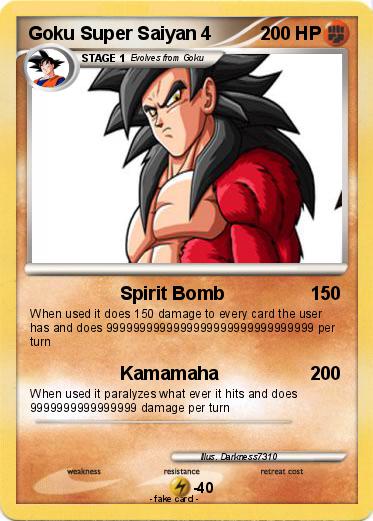 Pokemon Goku Super Saiyan 4