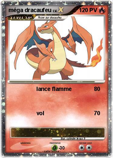 Pokemon méga dracaufeu