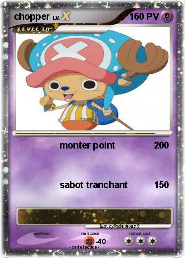 Pokemon chopper