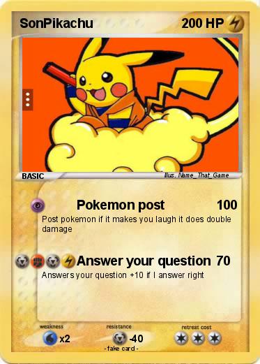 Pokemon SonPikachu
