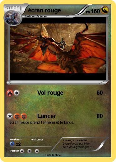 Pokemon écran rouge