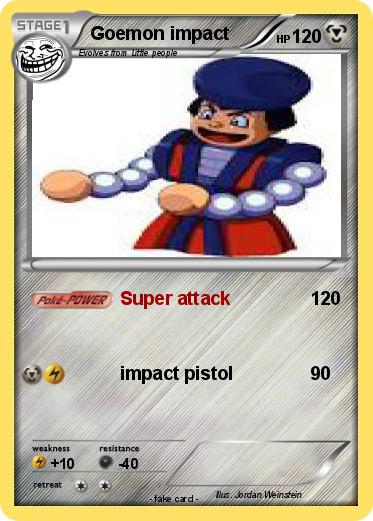 Pokemon Goemon impact