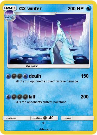 Pokemon GX winter