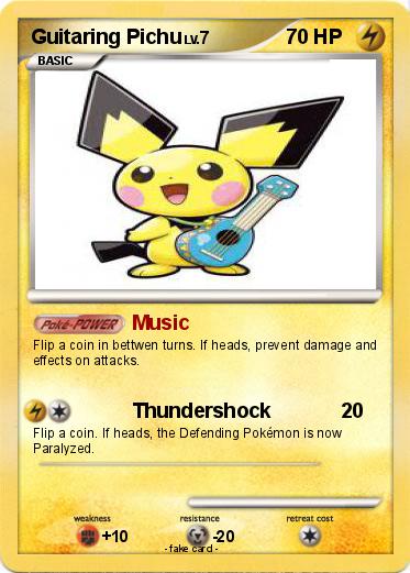 Pokemon Guitaring Pichu