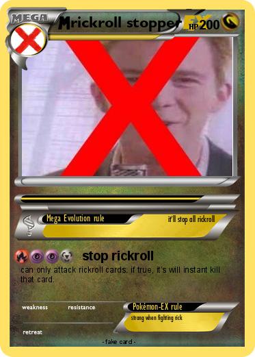 Pokemon rickroll stopper