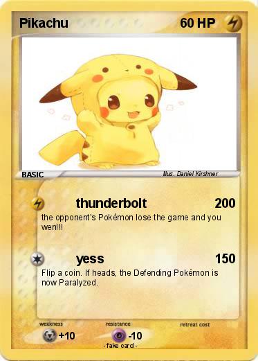 Pokemon Pikachu