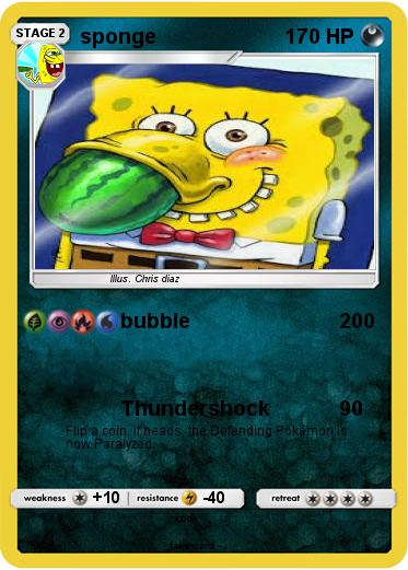 Pokemon sponge