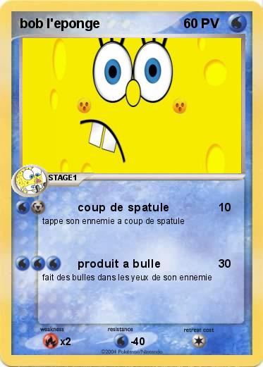 Pokemon bob l'eponge