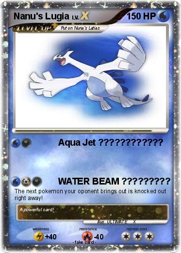 Pokemon Nanu's Lugia