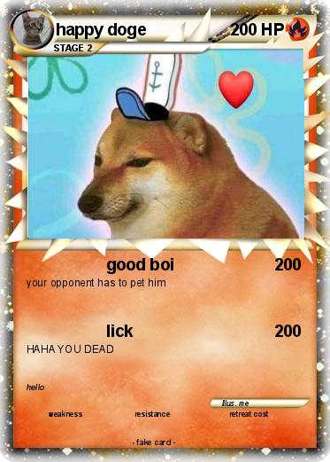 Pokemon happy doge