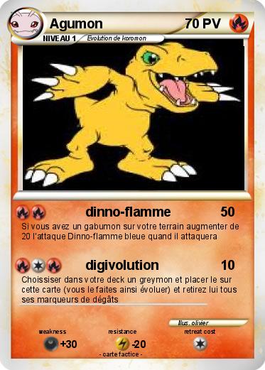 Pokemon Agumon