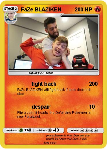 Pokemon FaZe BLAZiKEN