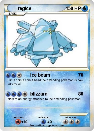 Pokemon regice