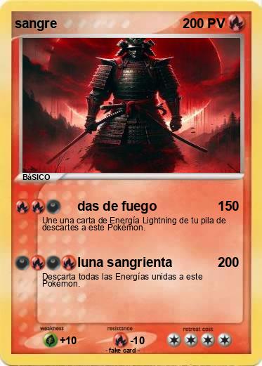 Pokemon sangre