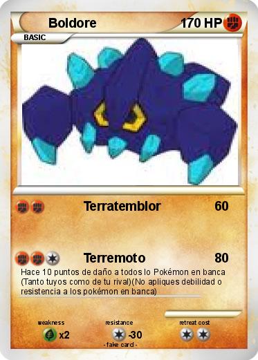 Pokemon Boldore