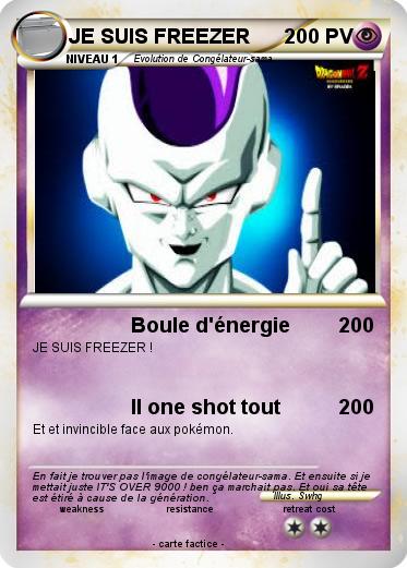 Pokemon JE SUIS FREEZER