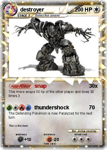 Pokemon destroyer