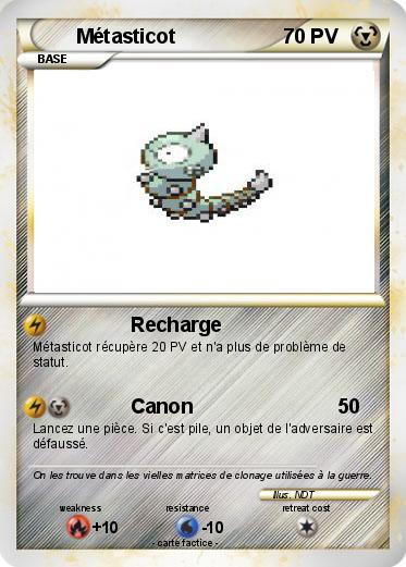 Pokemon Métasticot