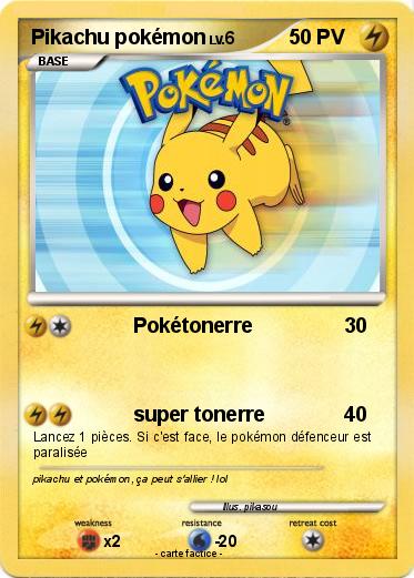 Pokemon Pikachu pokémon