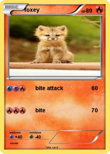 Pokemon foxey
