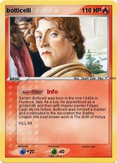 Pokemon botticelli